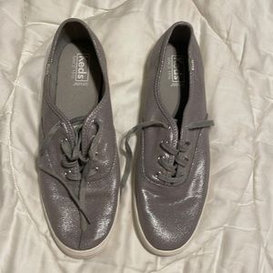 Women’s metallic Keds sneakers